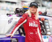 Natalie Decker Signed NASCAR 8x10 Photo (Beckett) at PristineAuction.com