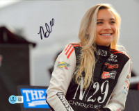 Natalie Decker Signed NASCAR 8x10 Photo (Beckett) at PristineAuction.com