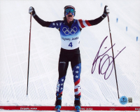 Jessie Diggins Signed 8x10 Photo (Beckett) at PristineAuction.com