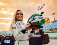 Natalie Decker Signed NASCAR 8x10 Photo (Beckett) at PristineAuction.com