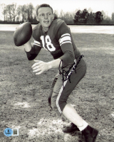 Sonny Jurgensen Signed Redskins 8x10 Photo (Beckett) at PristineAuction.com