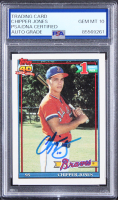 Chipper Jones Signed 1991 Topps #333 RC (PSA | Auto 10) at PristineAuction.com