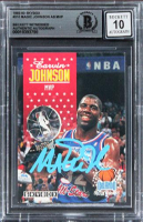 Magic Johnson Signed 1992 Skybox #310 (BGS | Auto 10) at PristineAuction.com