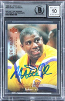 Magic Johnson Signed 1995 Upper Deck #237 (BGS | Auto 10) at PristineAuction.com