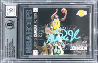 Magic Johnson Signed 2015 Hoops Lights Camera Action #6 (BGS | Auto 10) at PristineAuction.com