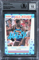 Magic Johnson Signed 1989 Fleer #5 (BGS | Auto 10) at PristineAuction.com
