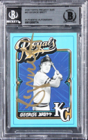 George Brett Signed 2020 Topps Project 2020 #43 (BGS) at PristineAuction.com