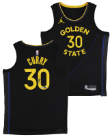 Stephen Curry Signed Warriors Nike Authentic Jersey (Beckett) at PristineAuction.com