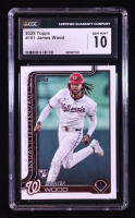 James Wood 2025 Topps #181 RC (CGC 10) at PristineAuction.com