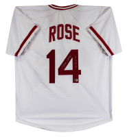 Pete Rose Signed Jersey Inscribed "4256" (Beckett) at PristineAuction.com
