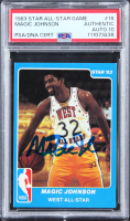 Magic Johnson Signed 1983 Star All-Star Game #18 (PSA | Auto 10) at PristineAuction.com