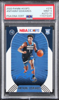 Anthony Edwards Signed 2020 Panini Hoops #216 RC (PSA 9 | Auto 10) at PristineAuction.com
