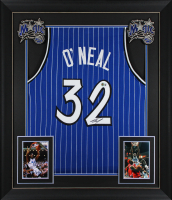 Shaquille O'Neal Signed Custom Framed Jersey (Beckett) at PristineAuction.com