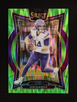 Sam Darnold 2024 Select Prizm Neon Green Shock #92 #352/599 at PristineAuction.com