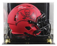 John Lynch Signed Buccaneers Full-Size Rave Alternate Speed Helmet Inscribed "HOF 21" with Display Case (Beckett) at PristineAuction.com
