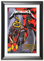 2018 Metallica "WorldWired Tour" Custom Framed Poster at PristineAuction.com