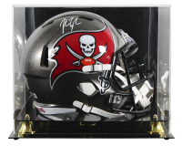 John Lynch Signed Buccaneers Full-Size Speed Helmet with Display Case (Beckett) at PristineAuction.com