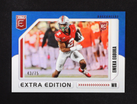 Emeka Egbuka 2025 Elite Extra Edition Blue #6 #43/75 RC at PristineAuction.com