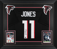 Julio Jones Signed Custom Framed Jersey (Beckett) at PristineAuction.com