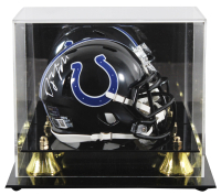 D.J. Giddens Signed Colts Alternate Speed Mini Helmet with Display Case (Beckett) at PristineAuction.com