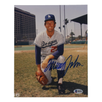 Tommy John Signed Yankees 8x10 Photo (Beckett) at PristineAuction.com