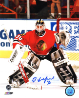 Ed Belfour Signed Blackhawks 8x10 Photo (Schwartz) at PristineAuction.com