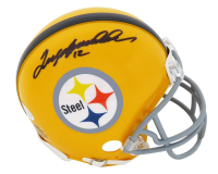 Terry Bradshaw Signed Steelers Throwback Alternate Mini Helmet (Beckett) at PristineAuction.com