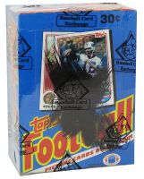 1982 Topps Football X-Out Wax Box with 36 Packs (BBCE) at PristineAuction.com