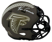 Kirk Cousins Signed Falcons Salute to Service Alternate Speed Mini Helmet (Fanatics) at PristineAuction.com