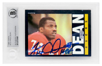 Fred Dean Signed 1985 Topps #153 Inscribed "HOF '08" (BGS) at PristineAuction.com