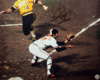 Rick Dempsey Signed Orioles 16x20 Photo Inscribed "MVP 83 WS" (Schwartz) at PristineAuction.com