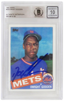 Dwight Gooden Signed 1985 Topps #620 (BGS | Auto 10) at PristineAuction.com