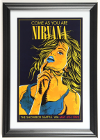 1993 Nirvana "Come As You Are" Custom Framed Poster at PristineAuction.com