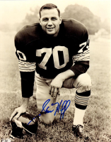 Sam Huff Signed Redskins 8x10 Photo (Schwartz) at PristineAuction.com