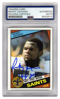 Rickey Jackson Signed 1984 Topps #303 Inscribed "HOF 2010" (PSA) at PristineAuction.com