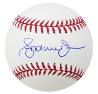 Andruw Jones Signed OML Baseball (Schwartz) at PristineAuction.com