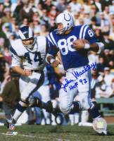 John Mackey Signed Colts 8x10 Photo Inscribed "HOF '92" (Schwartz) at PristineAuction.com