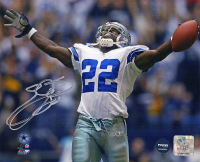 Emmitt Smith Signed Cowboys 8x10 Photo (Schwartz) at PristineAuction.com