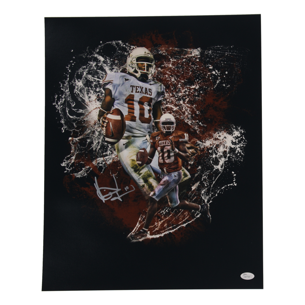 Vince Young Signed Texas Longhorns 16x20 Photo (JSA) at PristineAuction.com