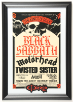 1983 Black Sabbath "The Kings of Rock" Concert Custom Framed Poster at PristineAuction.com