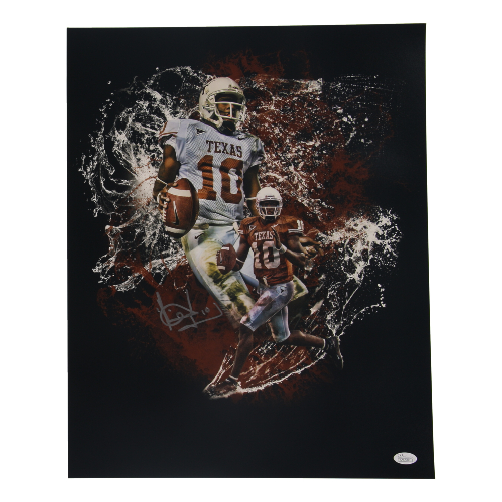 Vince Young Signed Texas Longhorns 16x20 Photo (JSA) at PristineAuction.com