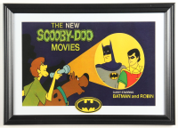 1972 "The New Scooby-Doo Movies Guest-Starring Batman and Robin" Custom Framed Poster Display at PristineAuction.com