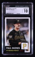 Paul Skenes 2024 Topps Living Set #768 RC (CGC 10) at PristineAuction.com