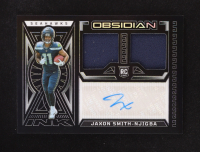 Jaxon Smith-Njigba 2023 Panini Obsidian Rookie Jersey Ink #3 #102/199 RC at PristineAuction.com