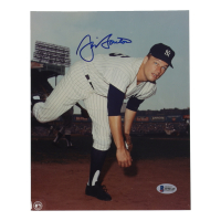 Jim Bouton Signed Yankees 8x10 Photo (Beckett) at PristineAuction.com