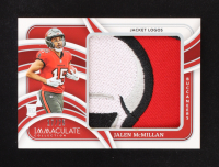Jalen McMillan 2024 Immaculate Collection Rookie Jacket Logos #14 #17/25 RC at PristineAuction.com