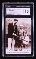 Babe Ruth 2016 Leaf Babe Ruth Collection #15 (CGC 10) at PristineAuction.com
