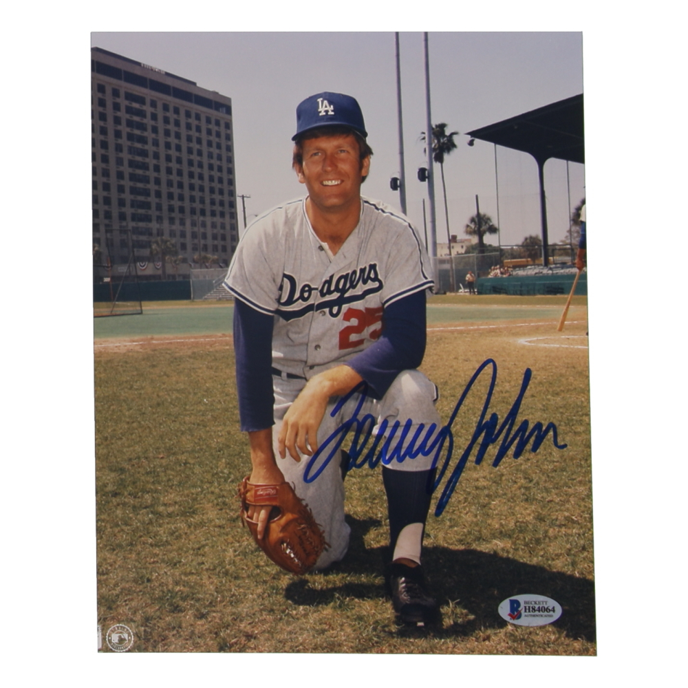 Tommy John Signed Yankees 8x10 Photo (Beckett) at PristineAuction.com