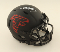 Michael Vick Signed Falcons Flash Alternate Speed Mini Helmet (JSA) at PristineAuction.com