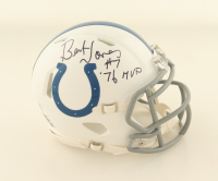 Bert Jones Signed Colts Speed Mini Helmet Inscribed "'76 MVP" (Schwartz) at PristineAuction.com